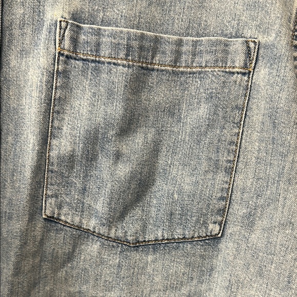 Citizens of humanity Blue Denim Button-Up Shirt - Picture 2 of 10